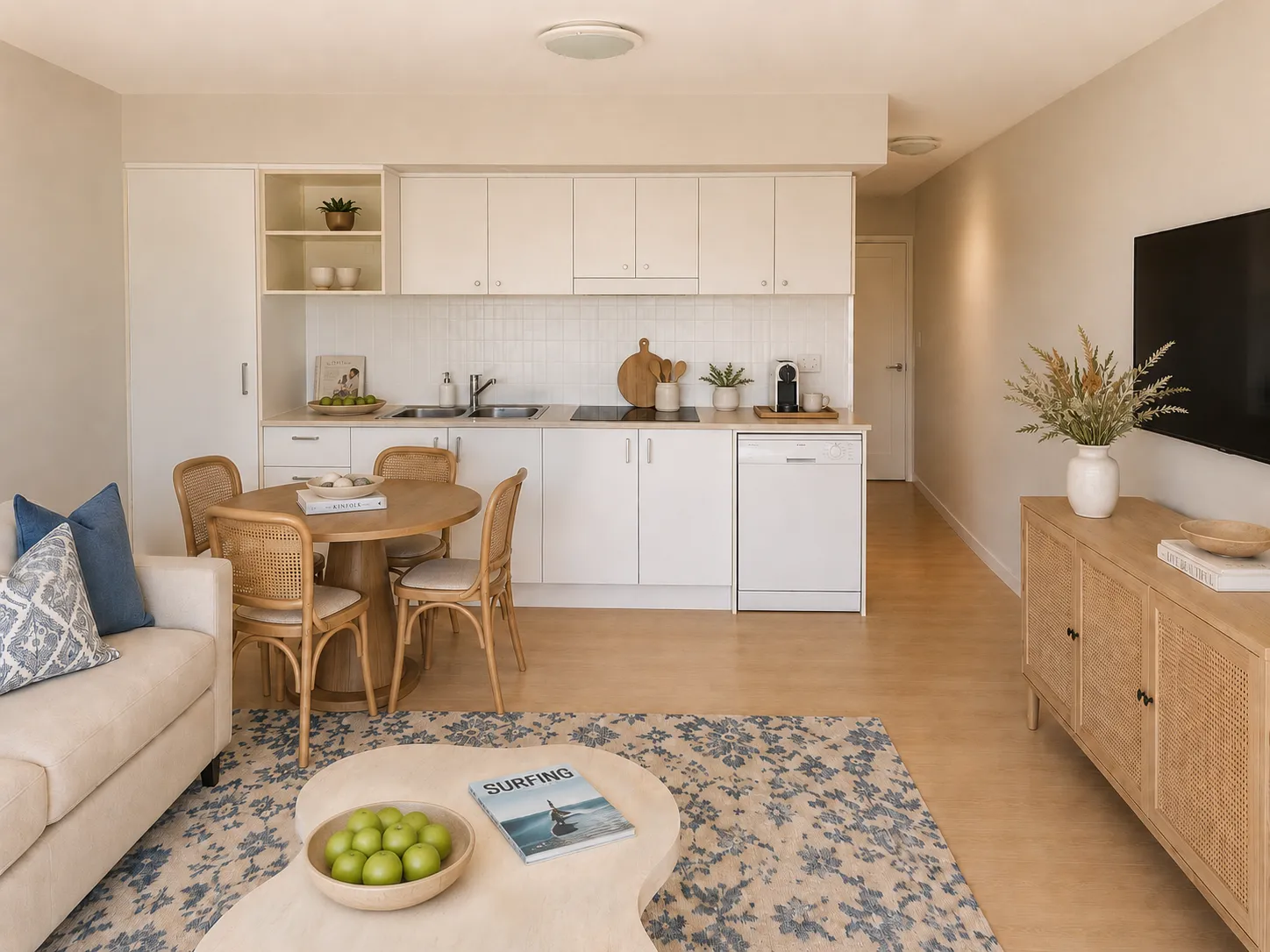 One-bedroom kitchen