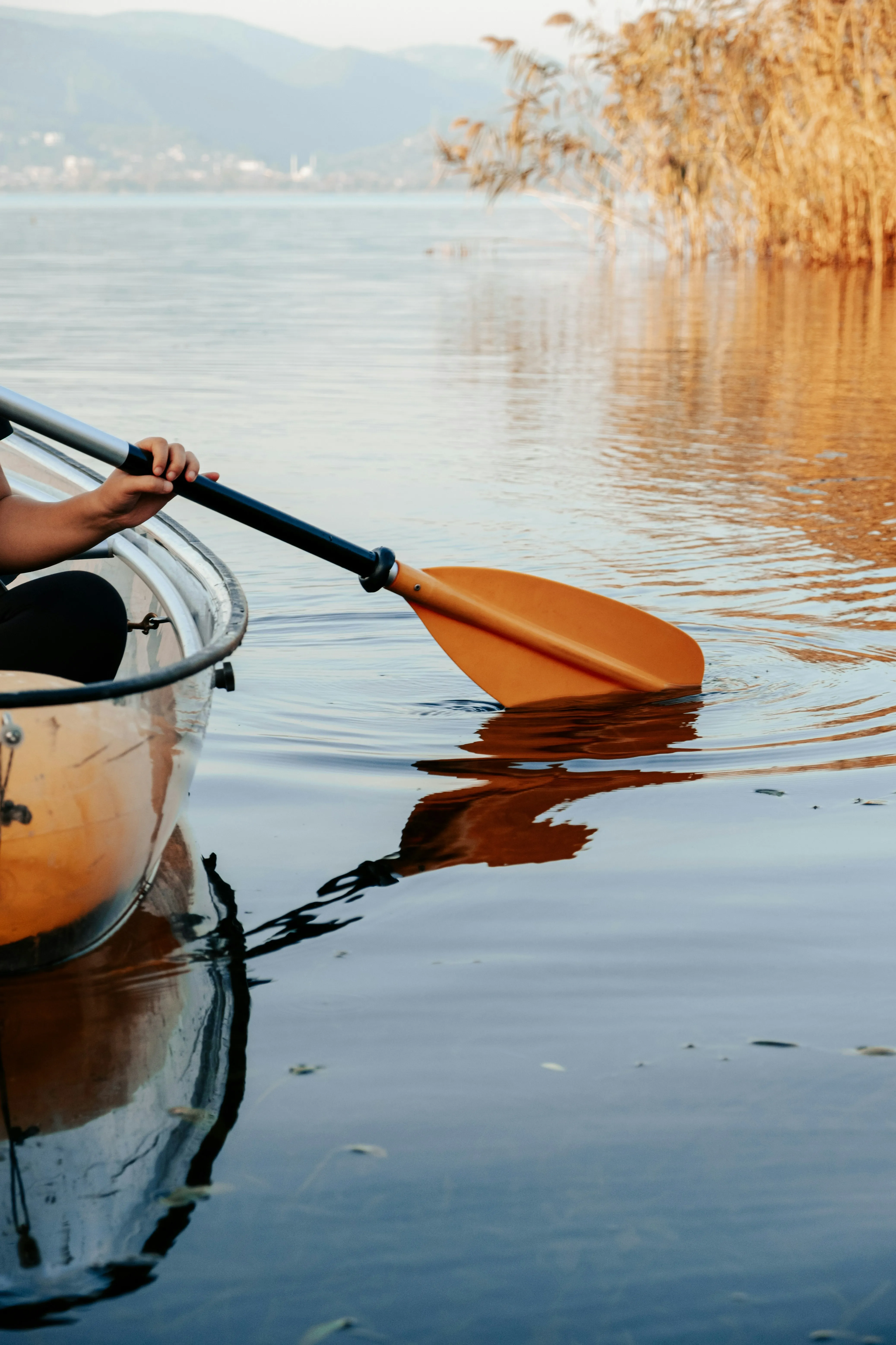 Canoeing on Cudgen Lake